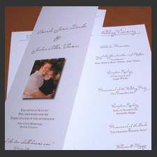 image of invitation - name Amanda D