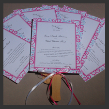 image of invitation - name Lacy