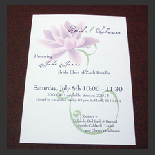 image of invitation - name shower Jade