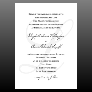 image of invitation - name watermarked invitation with initial 4