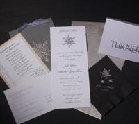 image of Bell's wedding invitations