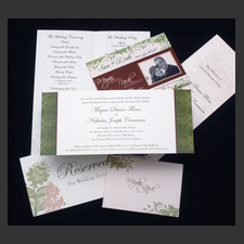 image of invitation - name Megan F