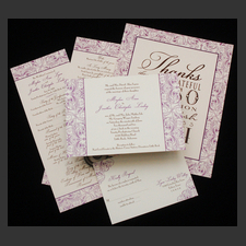 image of invitation - name Meghan L